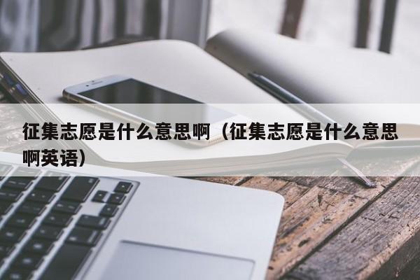 征集志愿是什么意思啊（征集志愿是什么意思啊英语）