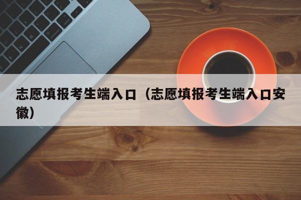 志愿填报考生端入口（志愿填报考生端入口安徽）