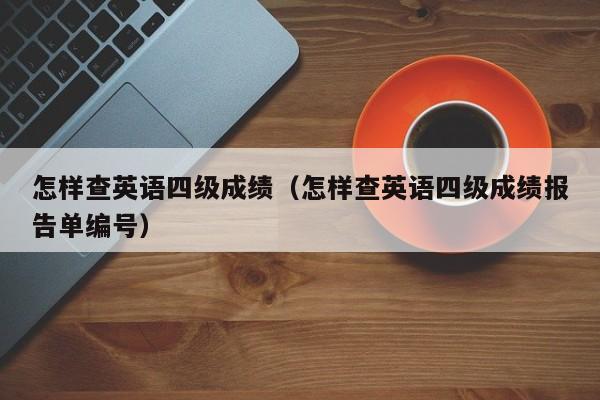 怎样查英语四级成绩（怎样查英语四级成绩报告单编号）