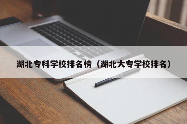 湖北专科学校排名榜（湖北大专学校排名）