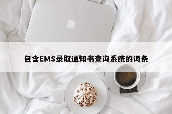 包含EMS录取通知书查询系统的词条