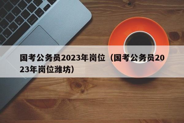 国考公务员2023年岗位（国考公务员2023年岗位潍坊）