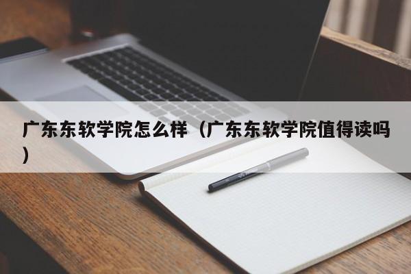 广东东软学院怎么样（广东东软学院值得读吗）